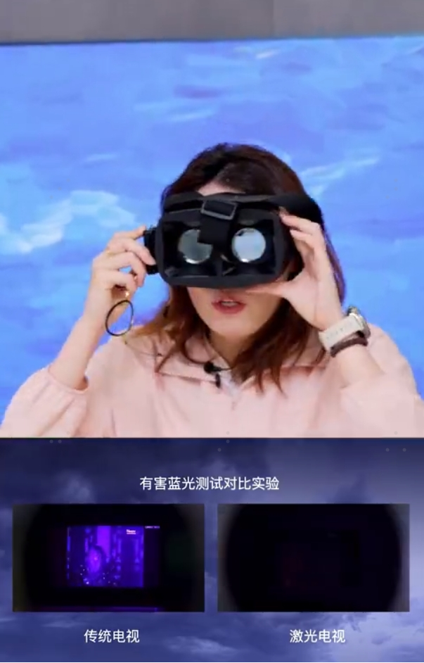 三亿体育.(中国)官方网站傅园慧再度上演“洪荒之力” 徒手拎走100英寸激光电视(图3)